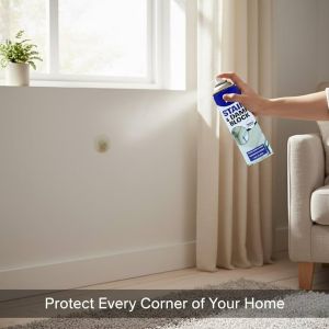 Спрей за блокиране и покриване на петна от мухъл и влага 151 Stain & Damp Block White Satin Finish, 400 мл