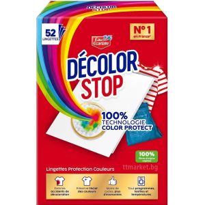 Цветоулавящи кърпички Eau Ecarlate Décolor Stop 52 броя