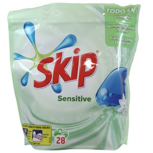SKIP Sensitive капсули за пране 28 бр.