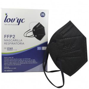 Lov yc предпазна маска за лице FFP2 черна