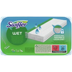 Swiffer резервни влажни кърпи за моп / под 10 бр. (цитрус)