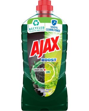 Ajax за почистване на подови настилки 1 л.  - Активен въглен
