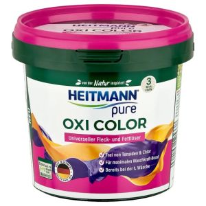  HEITMANN Oxi Color препарат за премахване на петна 500 гр - кутия (цветни тъкани)