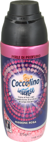 Coccolino intense парфюмно перли за пране 275 гр / дива  роза