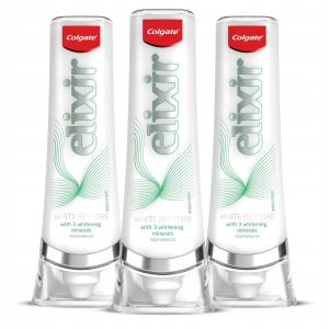 Colgate паста за зъби Elexir 80 мл - Lux обърната бяла Whitening