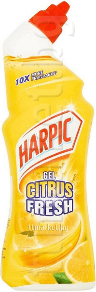 Harpic WC препарат за пичистване на тоалетна 750 мл - Citrus