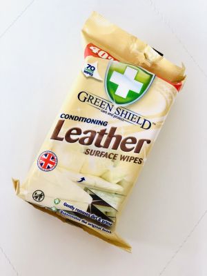 Green Shield мокри кърпи за кожени изделия и тапицерии 70 бр.