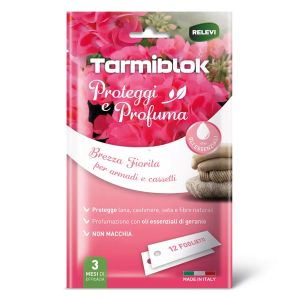 Relevi Tarmiblock aроматизиращи ленти за гардероб с аромат на здравец 12 бр
