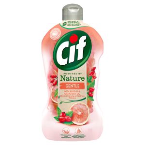 CIF powerd by nature препарат за миене на съдове 450 мл - Шипка и Грейпфрут