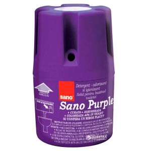 Sano за почистване на тоалетно казанче 150 гр - лилава вода