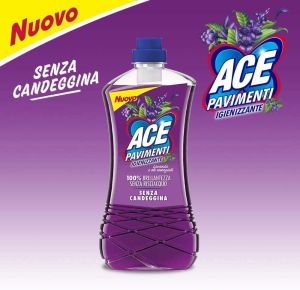 ACE за почистване на подови настилки, с дезинфектант 1 л - аромат Лавандула