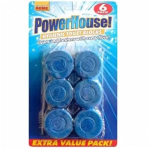 Power House WC дискчета "синя вода" за почистване на тоалетна 6 бр.