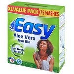 Easy Aloe Vera Non Bio е универсален перилен препарат 5,10кг/75 пр
