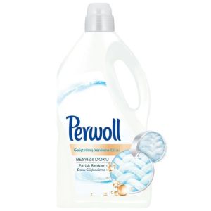 Perwoll течен перилен препарат 4 лит. - за бяло пране (Турция)