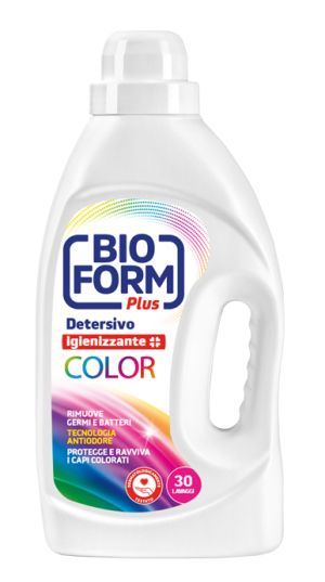 BIO FORM течен перилен с дезинфектант 1,625 л 30 пр - за цветно пране