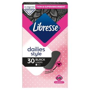 Libresse ежедневни превръзки 30 бр кутия - черни