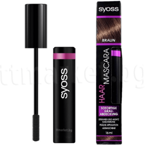 Syoss Hair Mascara Спирала за коса 16 мл - цвят Broun