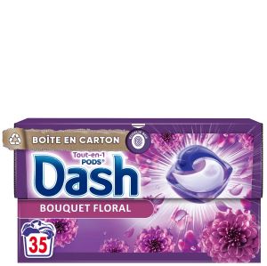 Dash капсули за пране 35 бр универсални - Floral Bouquet