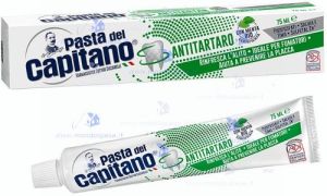 Capitano паста за зъби 100 ml - ANTITARTAR зъбен камък зелена